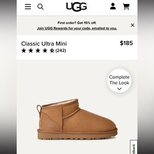 UGG classic ultra mini